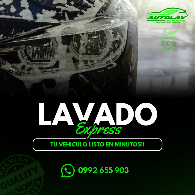 Flyer Autolavado